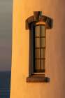 Decorative window at North Head Lighthouse at Cape Disappointment State Park in Washington State Art Print